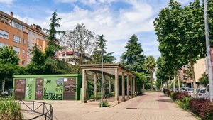 Imagen de la avenida París, lugar donde se ubica la denuncia por violación en Cáceres.