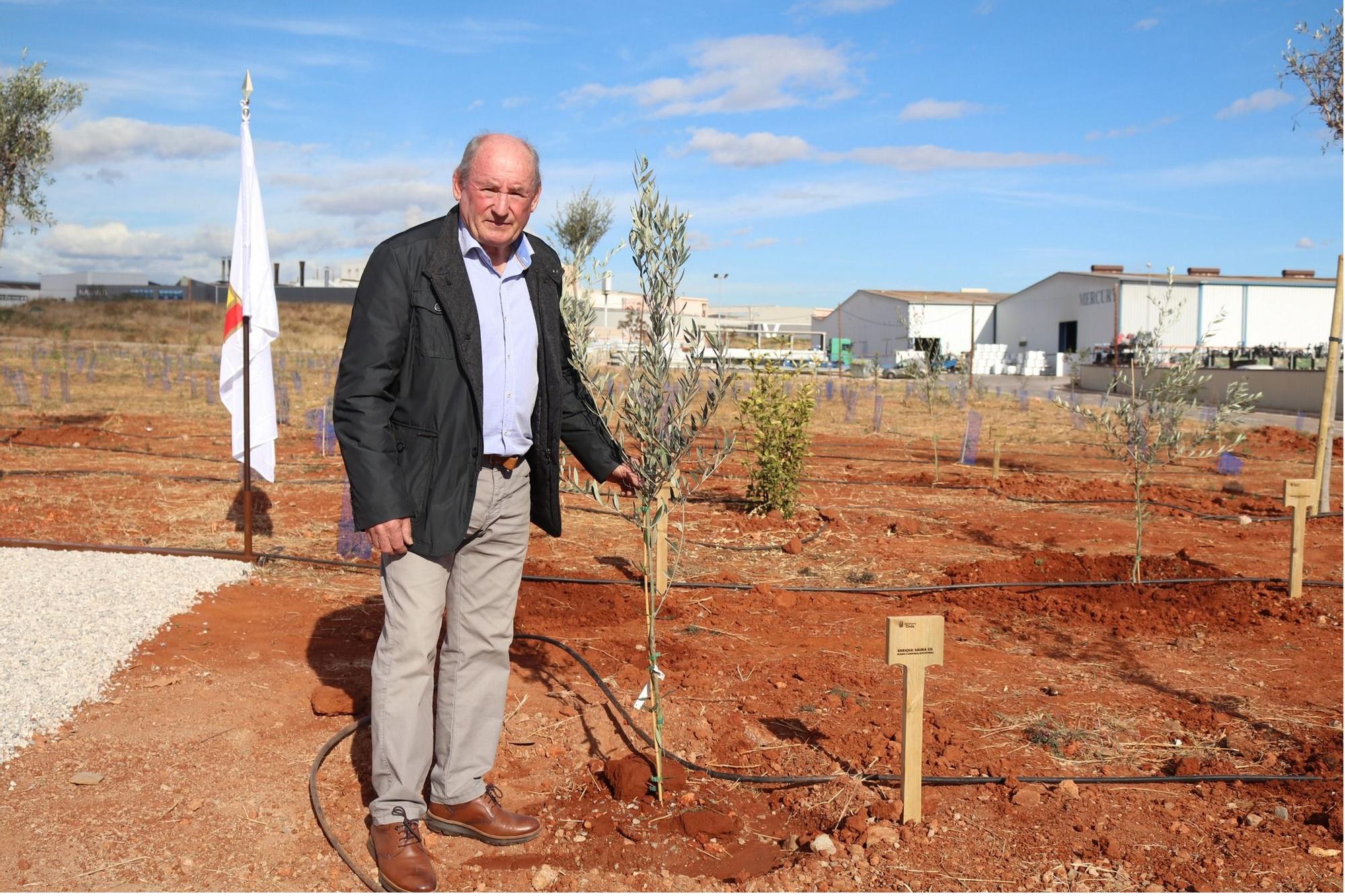 La inauguración del bosque olímpico de Onda, en imágenes