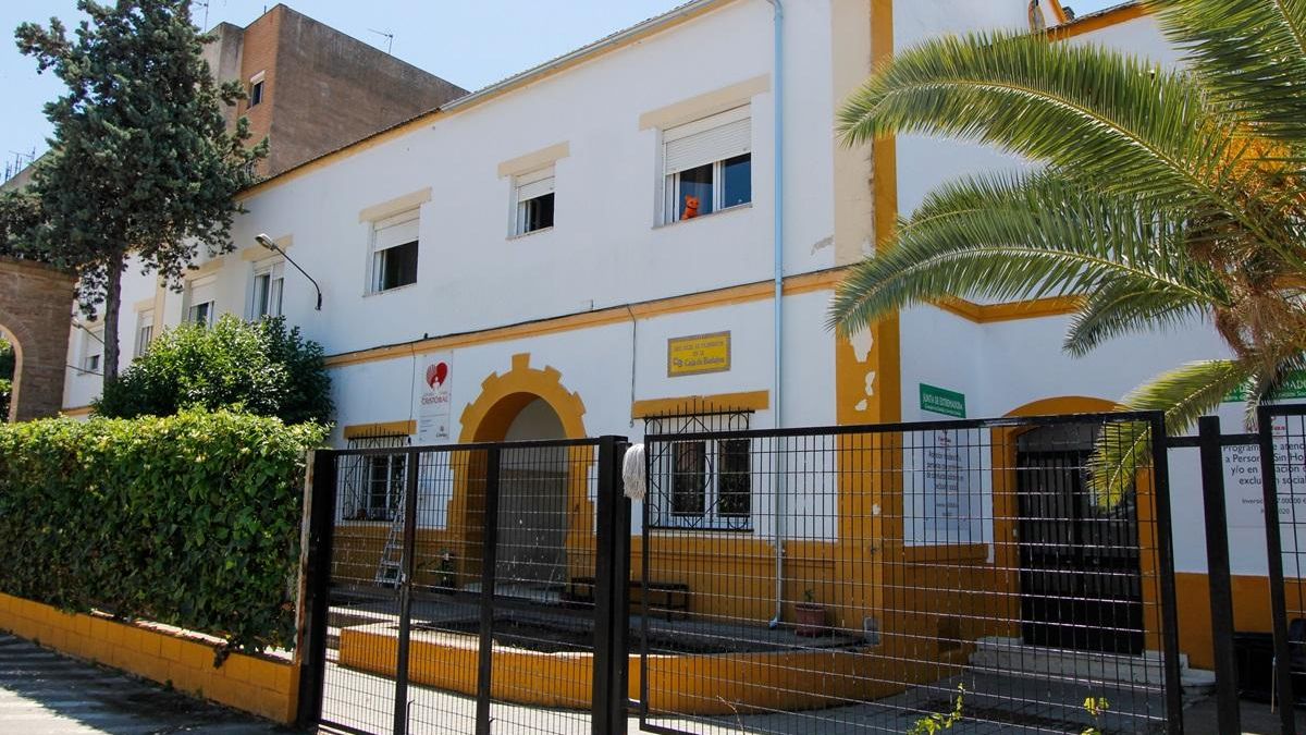 Centro Padre Cristóbal gestionado por Cáritas en Mérida.