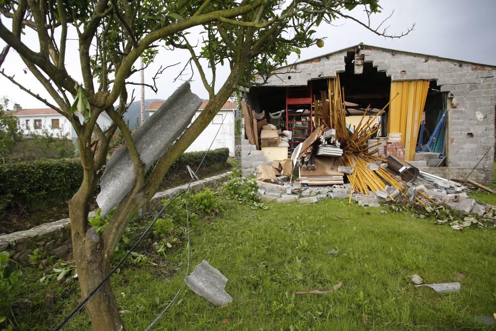 Los resultados del tornado en Ballota