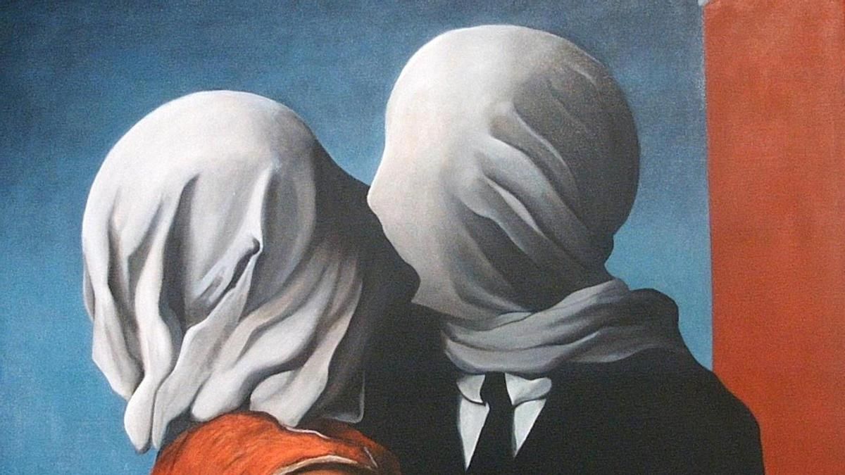 Los amantes, René Magritte