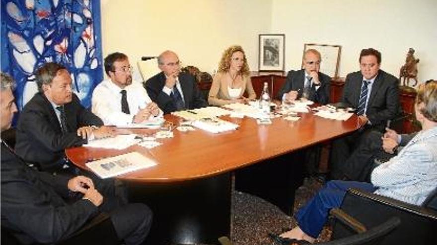 La Sala de Govern del TSJC es va reunir ahir al despatx del president de l&#039;Audiència de Girona.