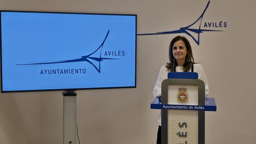 Ana Suárez Guerra, en la presentación de las cuentas de su concejalía. |
