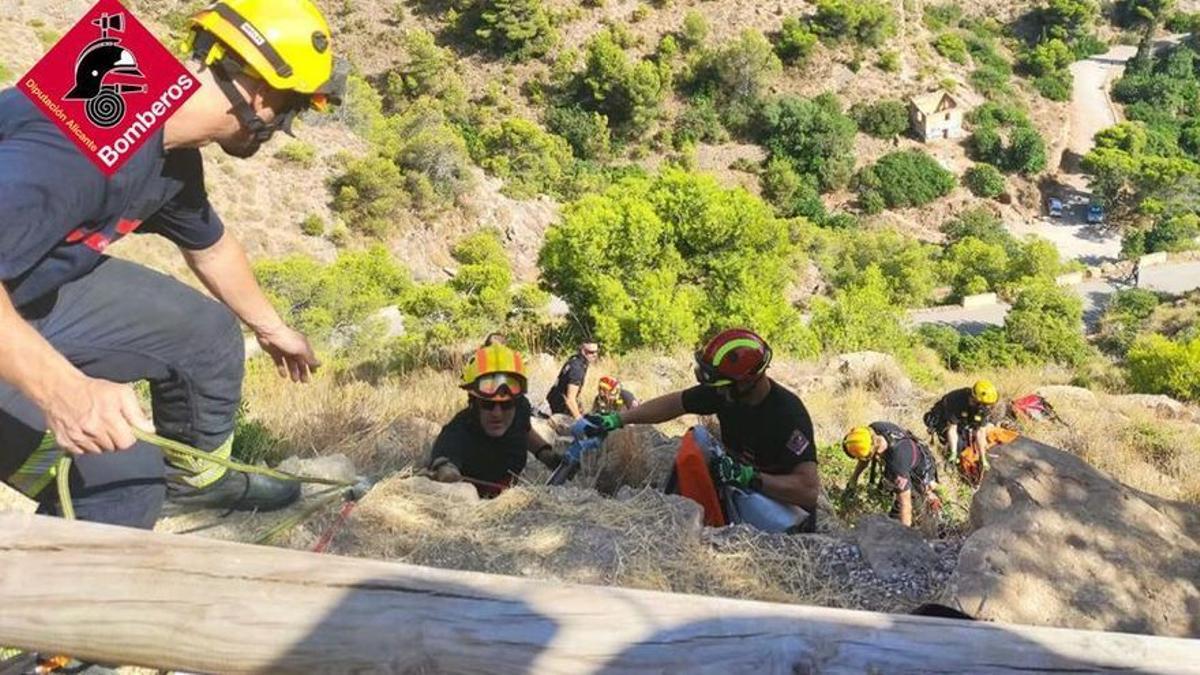 Accidente mortal en Benidorm: Fallece una mujer tras caer por un acantilado en una silla motorizada.