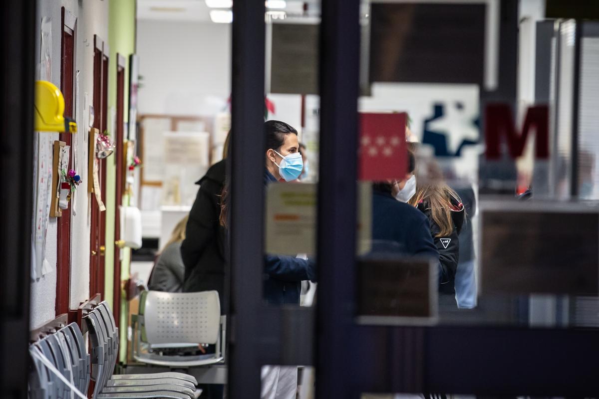 Imagen de un centro de salud en Madrid.