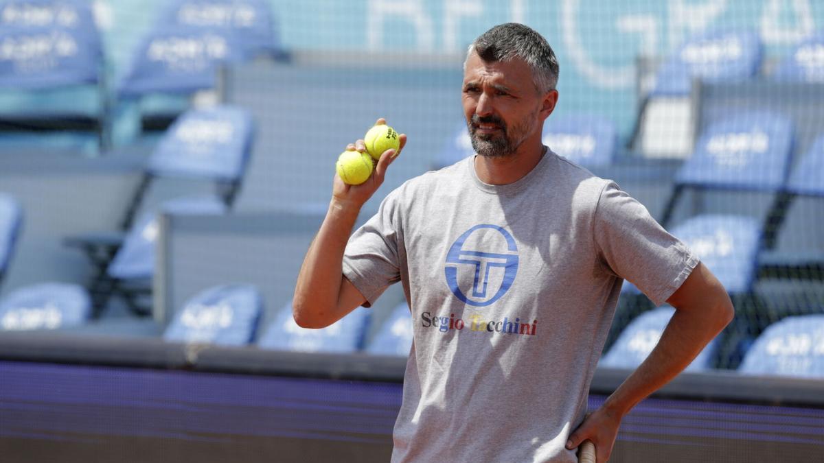 Goran Ivanisevic, en Belgrado