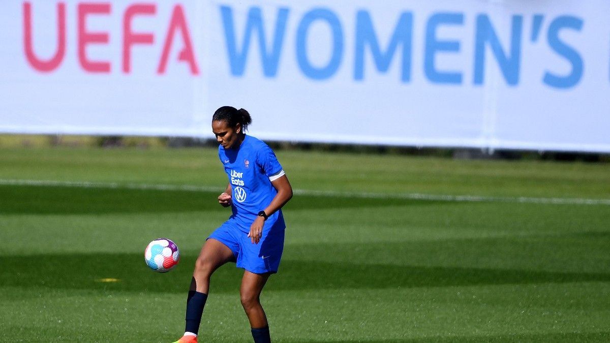 Wendie Renard, jugadora del Olympique Lyonnais