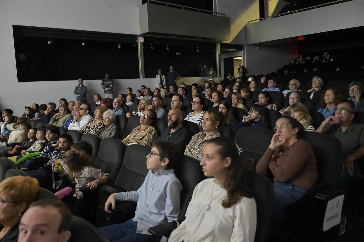 Salón de actos del Centro de Congresos durante la conmemoración este domingo del Dia Mundial de la Diabetes