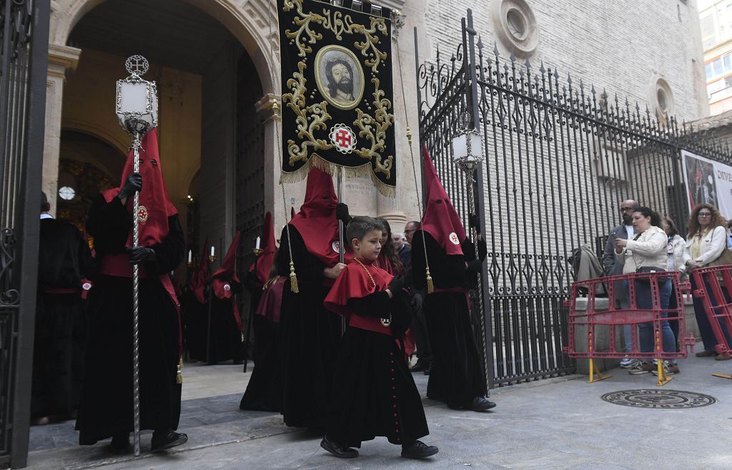 La procesión del Santísimo Cristo de la Misericordia de este Viernes Santo en Murcia, en imágenes