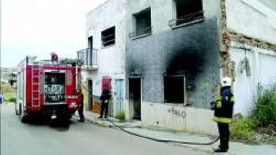 Los incendios en viviendas abandonadas bajan un 93%