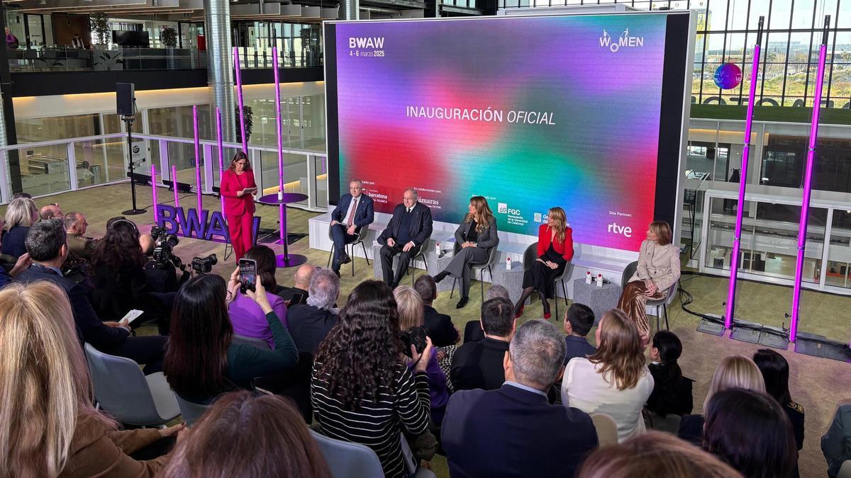 Inauguración del 5 Barcelona Woman Acceleration Week (BWAW)