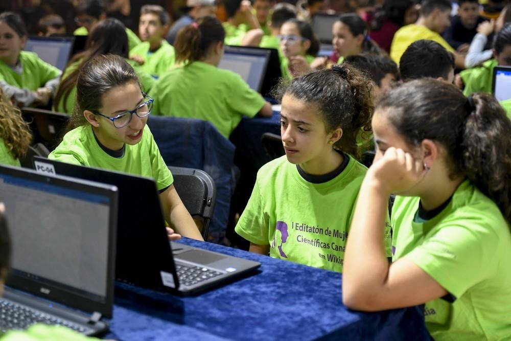 I Editatón de Mujeres Científicas Canarias en Wikipedia, con Catalina Ruiz Pérez, Premio Canarias de Investigación