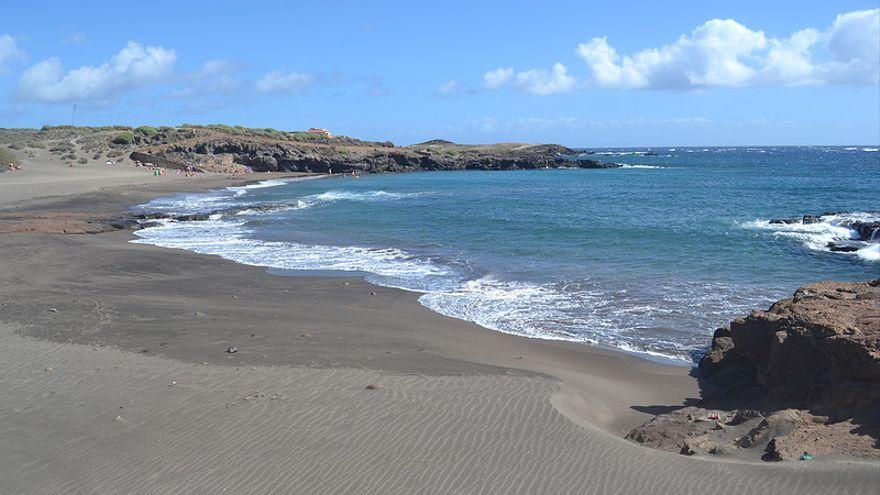 Playa en la que ha aparecido muerto el submarinista.