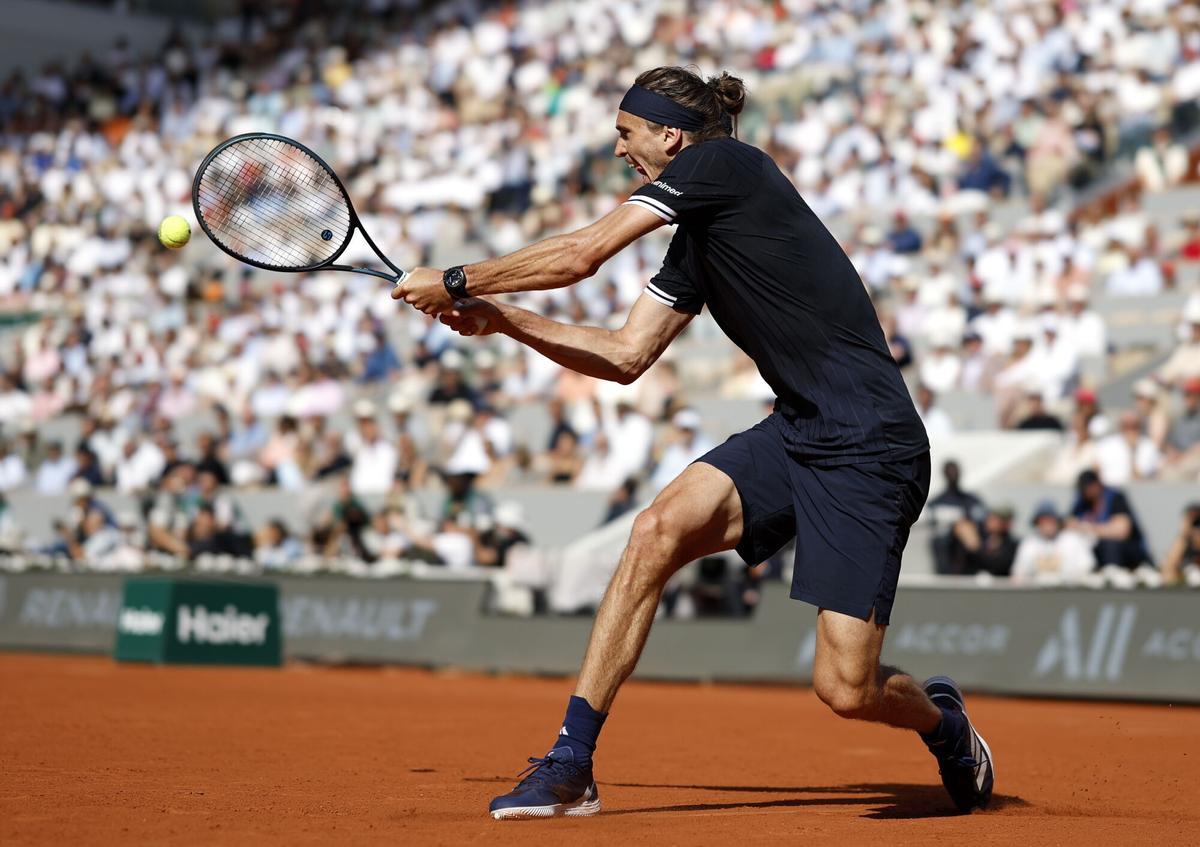 Final de Roland Garros: Flavio Cobolli- Alexander Zverev, en imágenes.