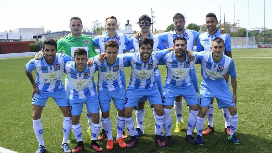 Formación que presentó el Alcúdia ante el Poblense en el último partido de Liga.