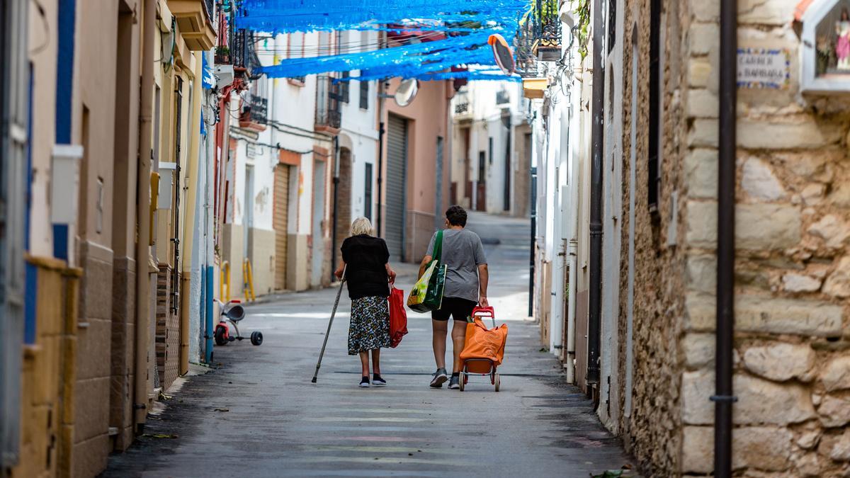 Las calles de Tàrbena en una imagen de archivo.