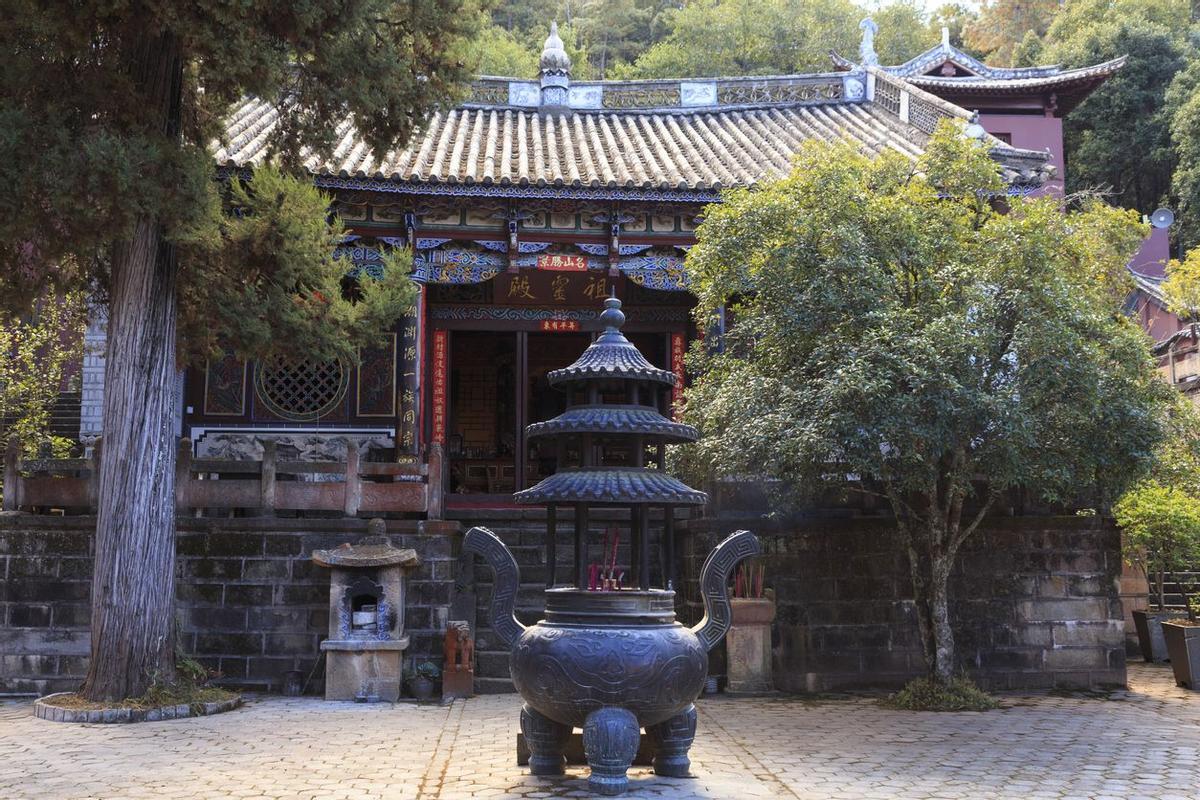 Templo Taoísta en Weibaoshan