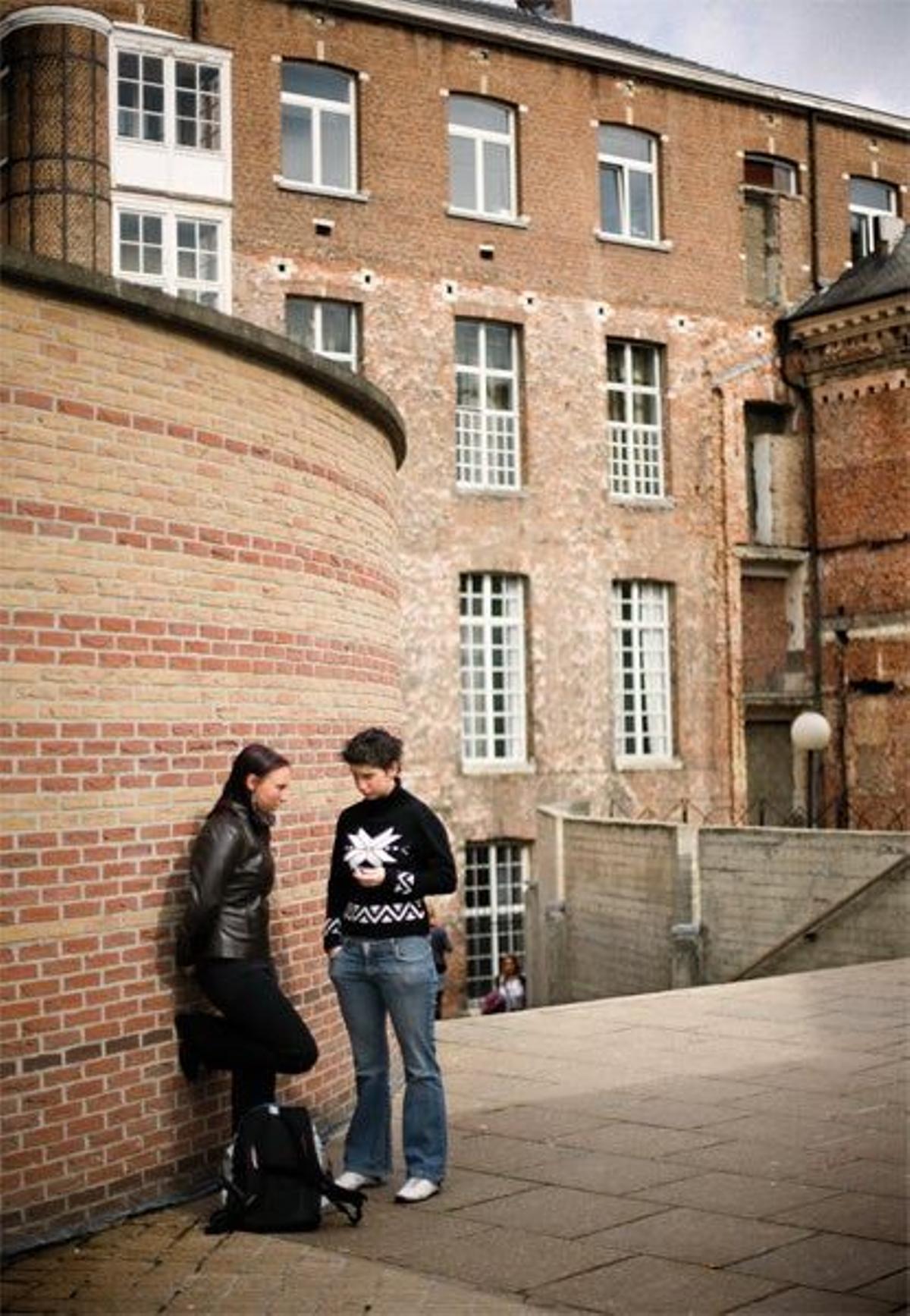 Lovaina es una invención de la
Universidad, una urbe alegre
hecha para los sentidos. En la
imagen,