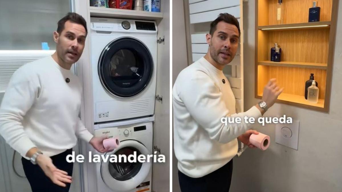 El experto en reformas Félix García, en el vídeo publicado en su canal de Tiktok.