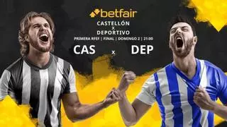 CD Castellón vs. RC Deportivo de La Coruña: horario, TV, estadísticas y clasificación