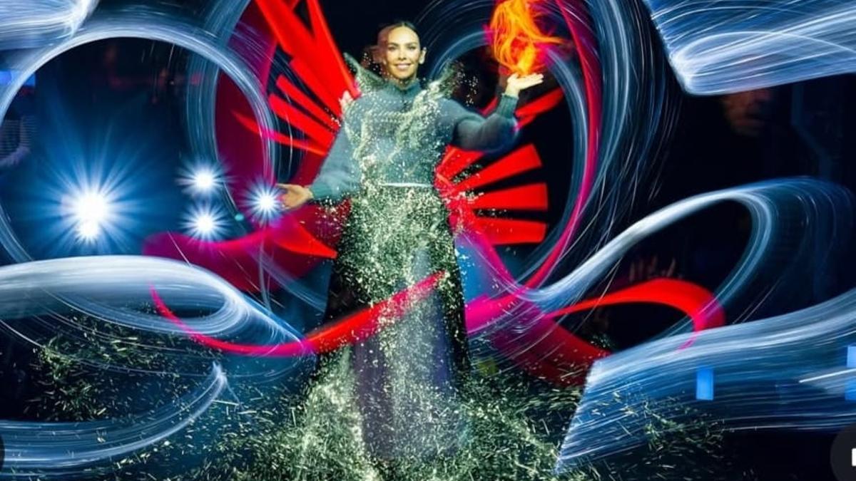 La fotografía con pintura de luz de Frodo Álvarez le hizo a Cristina Pedroche