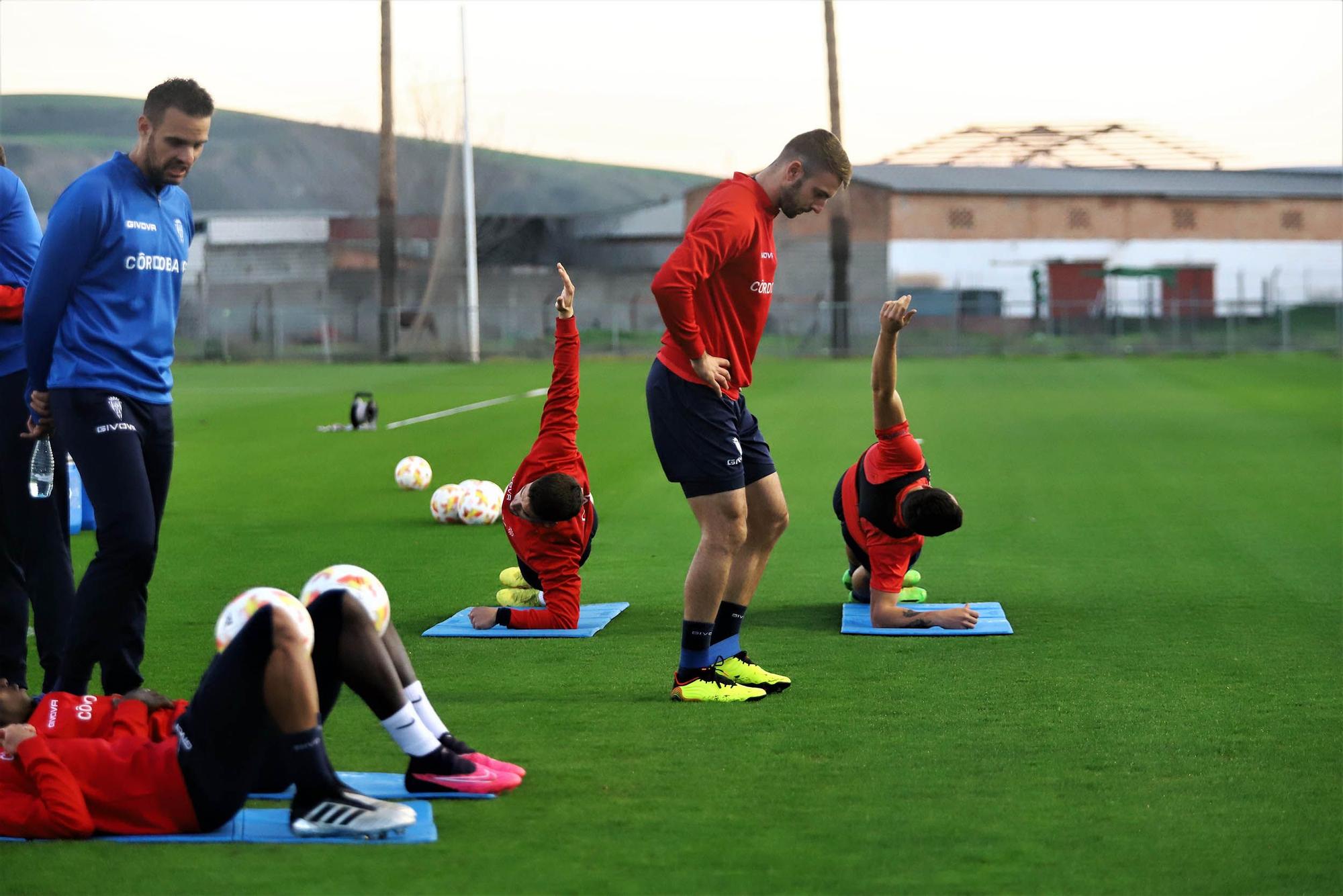 El Córdoba CF regresa la trabajo con el ánimo muy alto