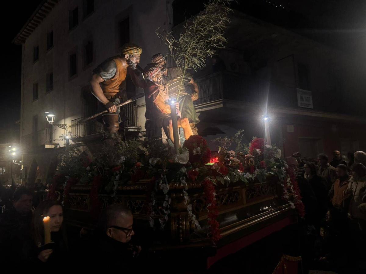 Imatges de la processó de Divendres Sant de Moià