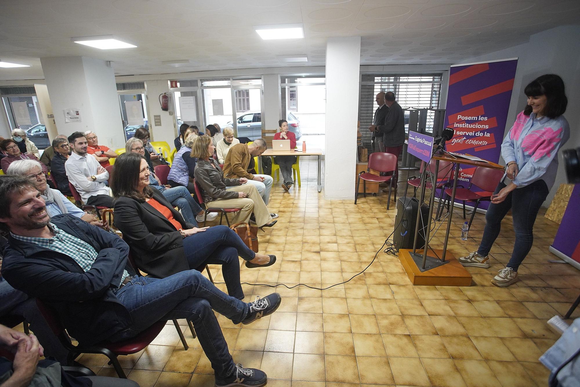 Les millors imatges de l'acte central de Campanya de En Comú Podem a Girona