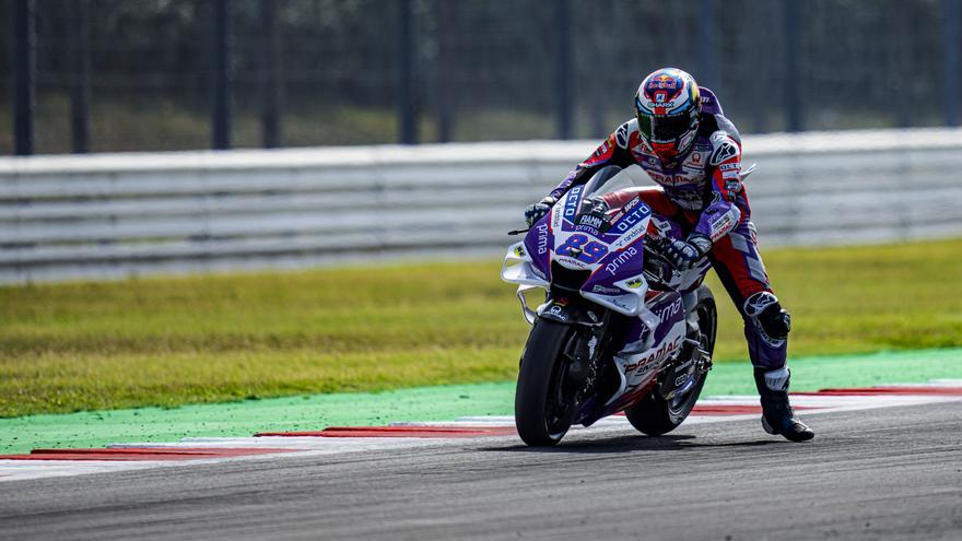 Jorge Martín domina la primera jornada en el GP de Motorland Aragón