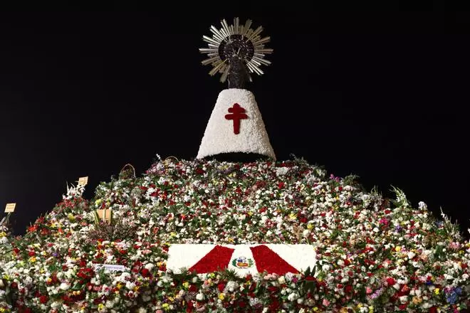 En imágenes | Zaragoza vive su día grande con la Ofrenda de Flores a la Virgen del Pilar