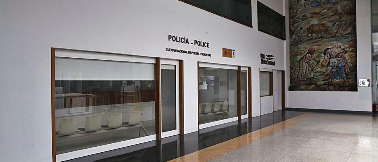 Nuevas instalaciones del control fronterizo de Policía Nacional.  | // R.G.