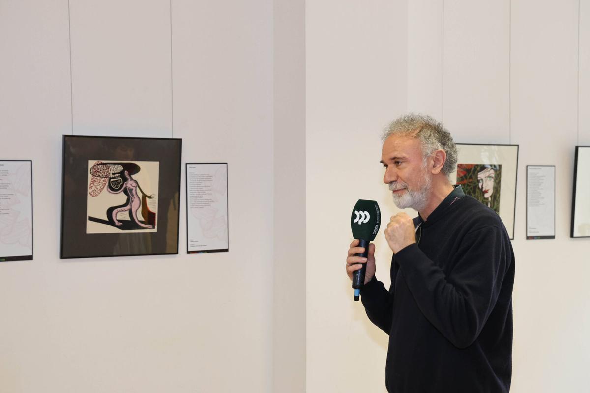 A Deputación leva a Vigo «Rosalía Ilustrada», unha exposición con 35 obras que reinterpretan a autora desde a arte gráfica