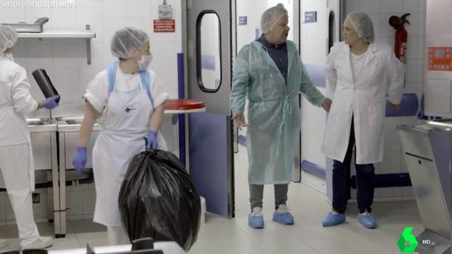 &quot;¿Te lo vas a comer?&quot;, de Chicote, hoy en Zamora | El cocinero aprueba la línea fría del Virgen de la Concha