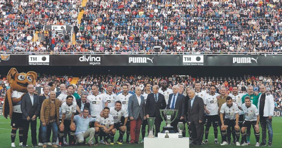 Partido de las Leyendas del Valencia.