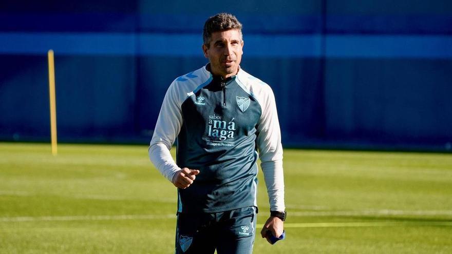 Juanfran Funes, entrenador del Málaga CF: 
