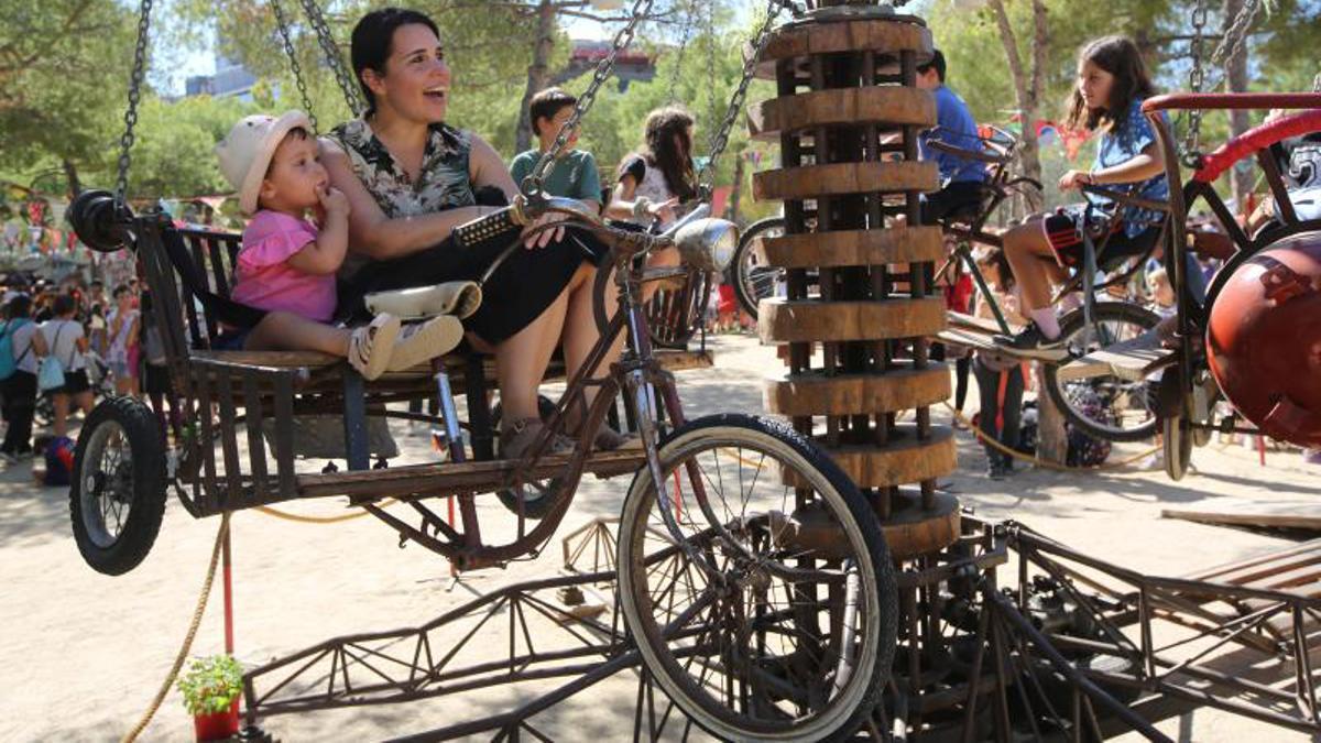 Último dia de Mercè en el Parc Joan Miró