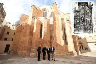 El retablo perdido de la basílica del Salvador volverá a la luz en Burriana 50 años después