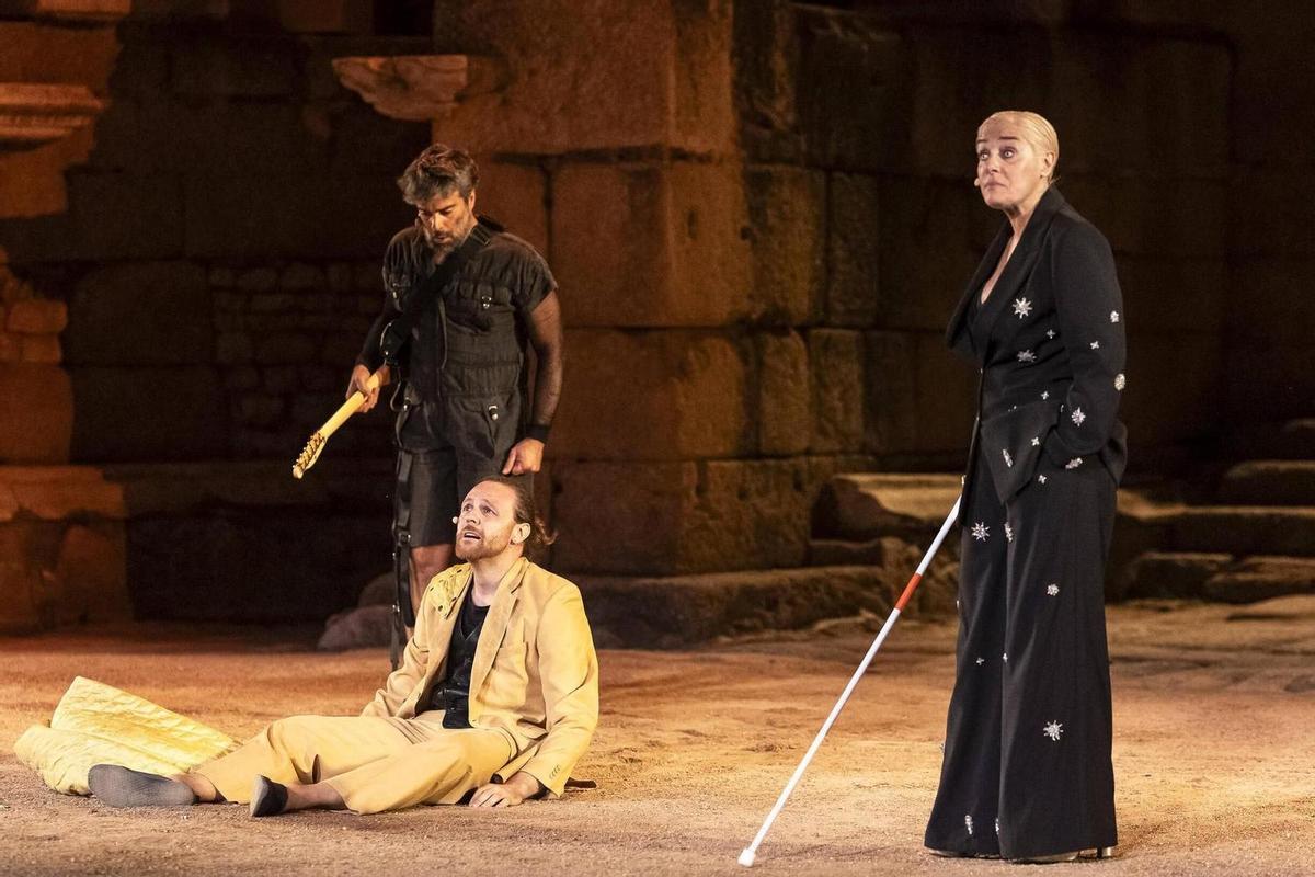 Un momento de la representación de ‘Tiresias’.