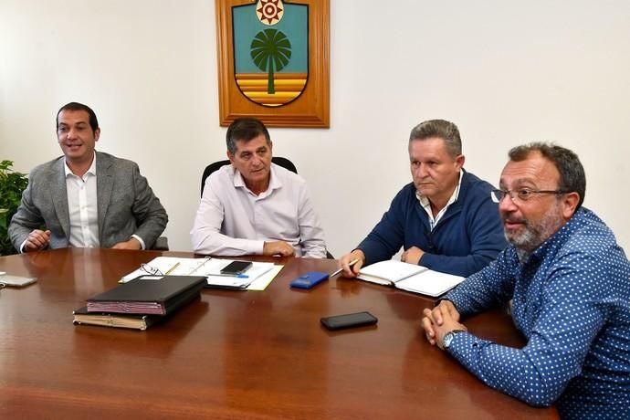 28/03/2020 VECINDARIO. SANTA LUCIA DE TIRAJANA.   Primer día de trabajo de los ediles del nuevo Pacto de Gobierno. Fotógrafa: YAIZA SOCORRO.  | 02/03/2020 | Fotógrafo: Yaiza Socorro