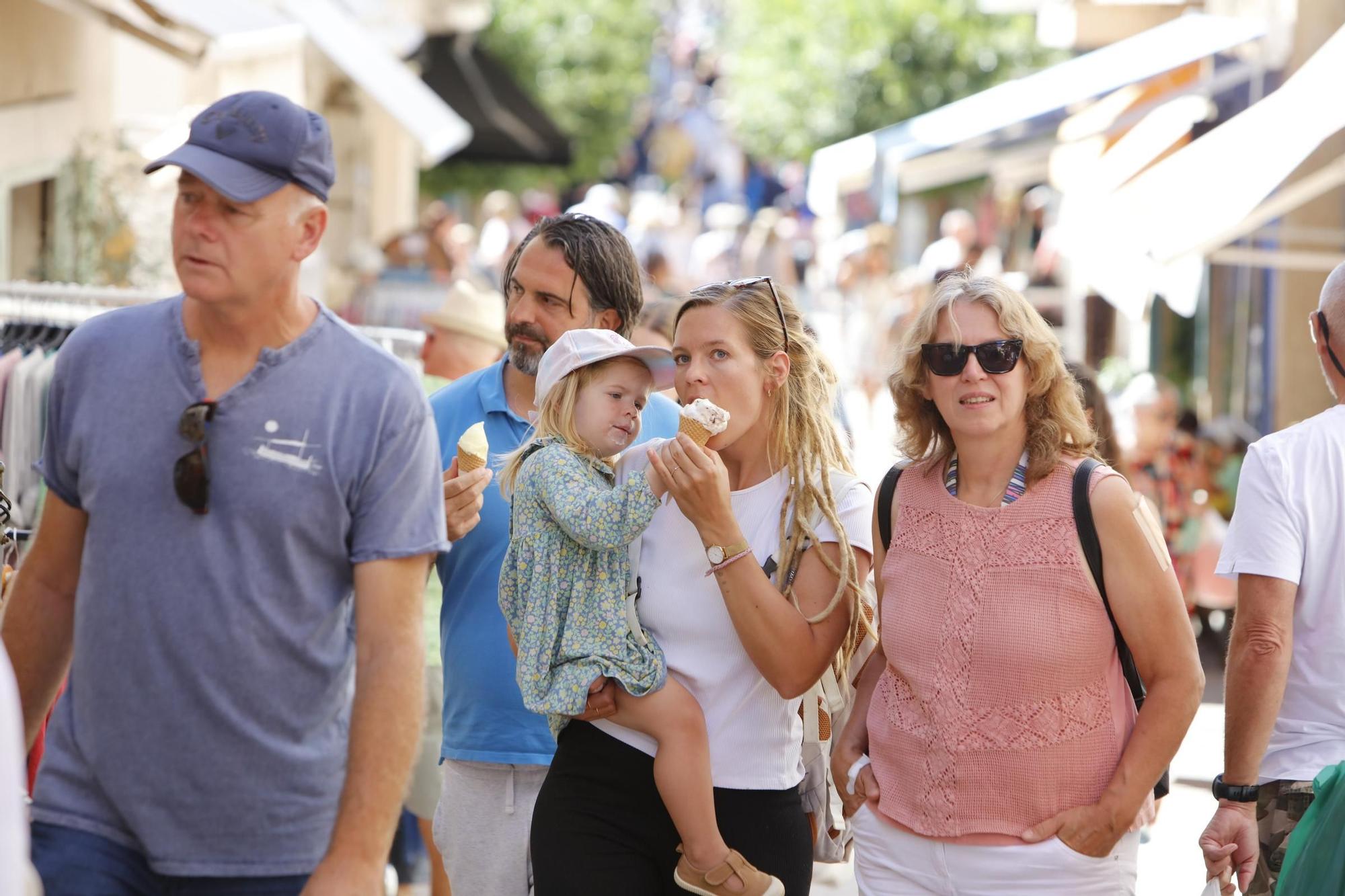 Pures Mallorca-Feeling: Der Markt in diesem Dorf ist auch bei Deutschen sehr beliebt