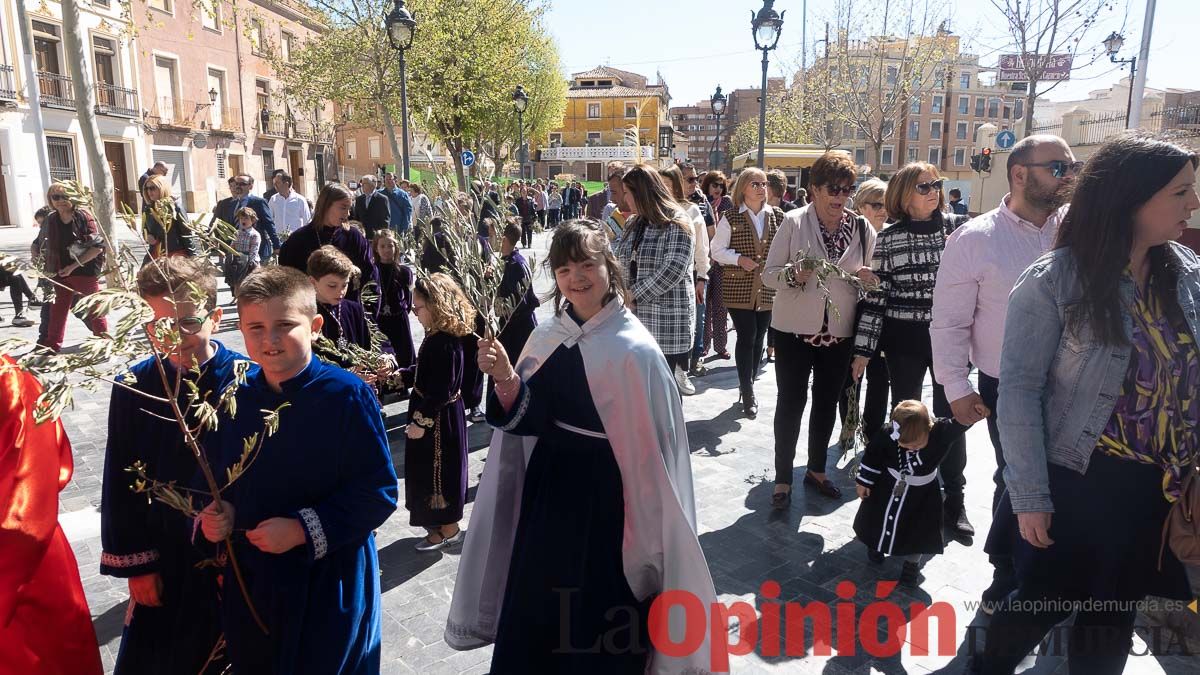 Procesión de Domingo de Ramos en Caravaca