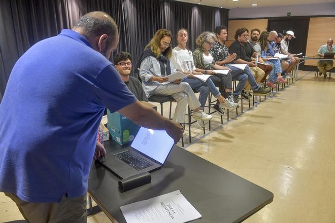 El Teatro Pérez Galdós acoge la lectura de la obra 'Bar La Resistencia'