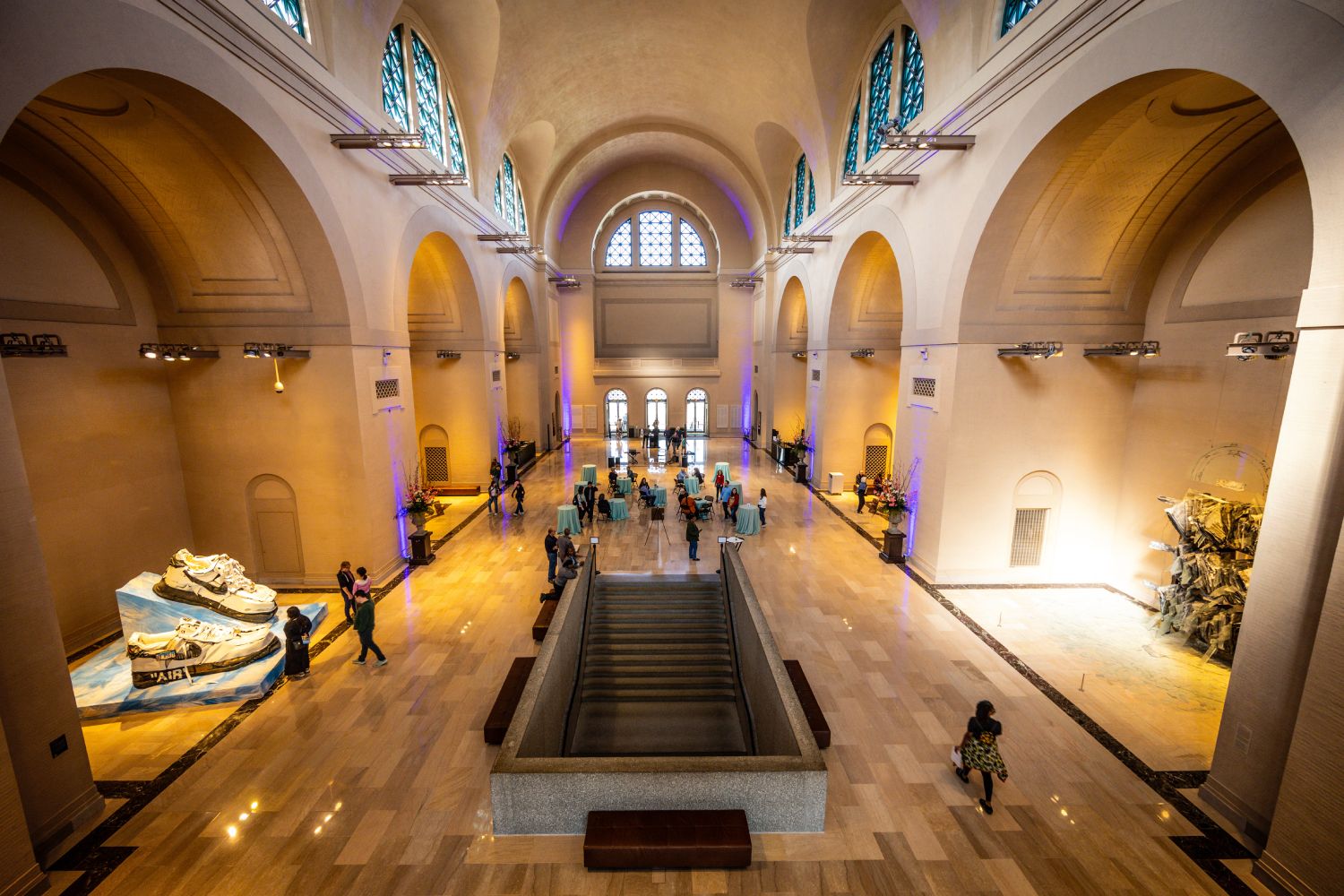 Vestíbulo del Saint Louis Art Museum.