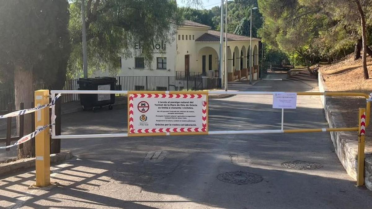 El Ayuntamiento de Vila-real vuelve a restringir el uso del paraje Termet ante el riesgo extremo de incendios de los próximos tres días.