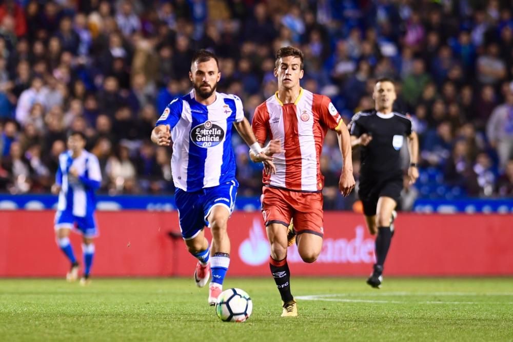 El Deportivo cae ante el Girona en Riazor