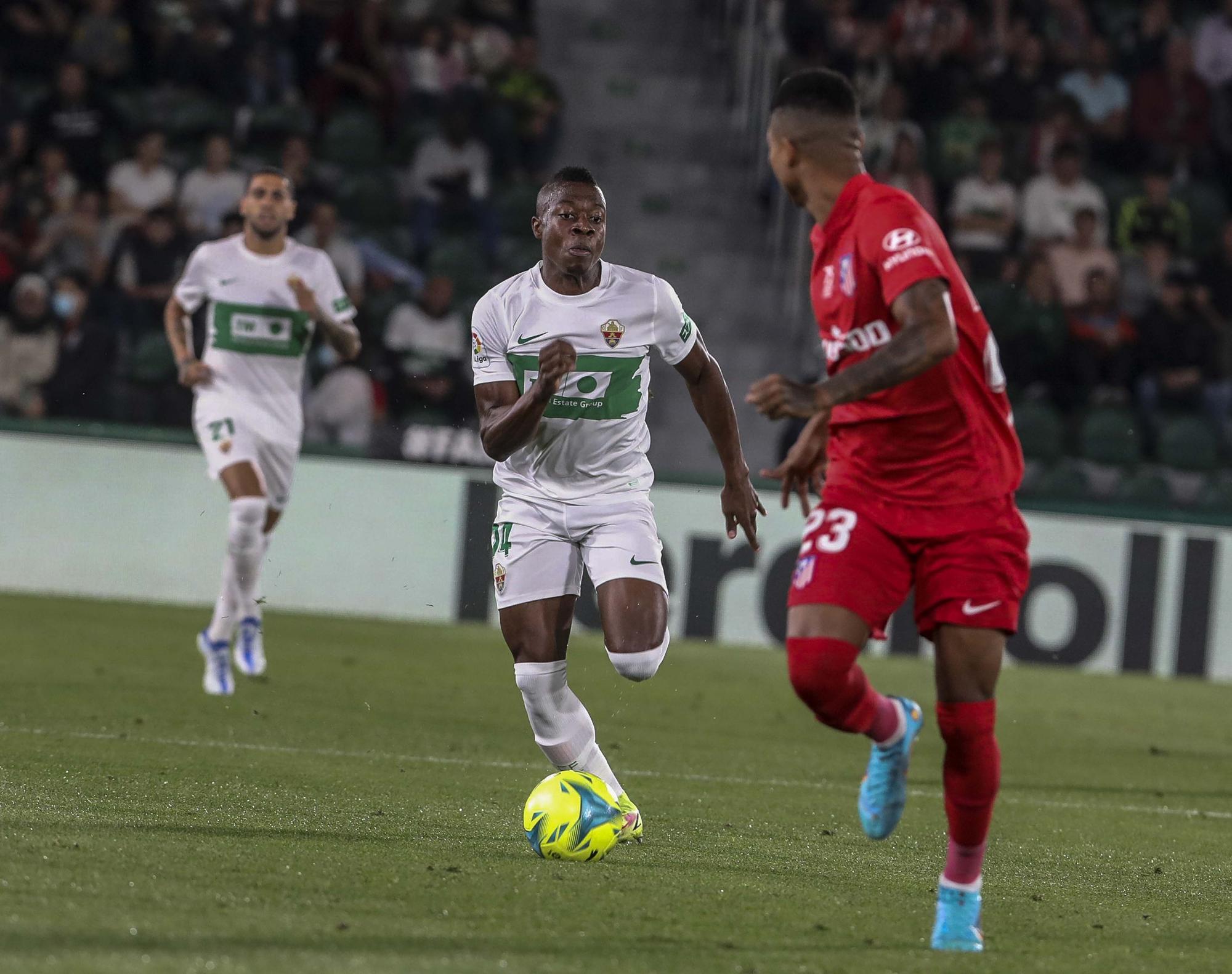 Partido Elche cf-At de Madrid el Elche consigue la permanencia en Primera Division