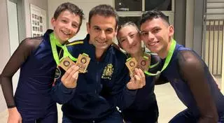 El PA Figueres es penja quatre medalles a la Copa d’Europa de patinatge artístic