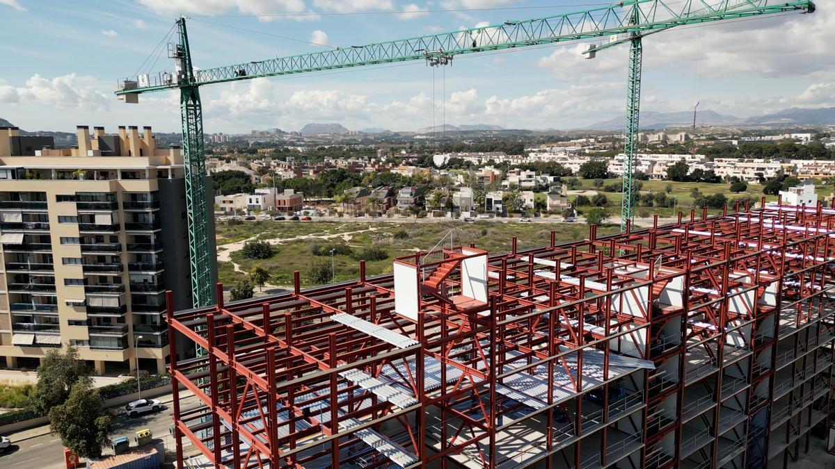 Una de las obras en activo de Lobe.