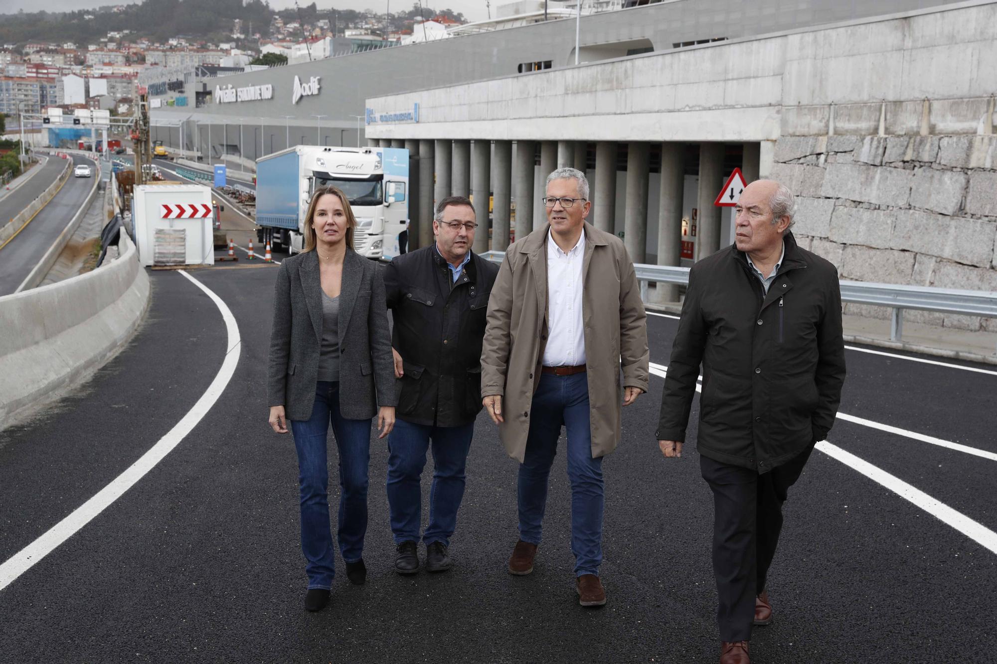 Las operadoras de autobús visitan la estación intermodal de Vigo