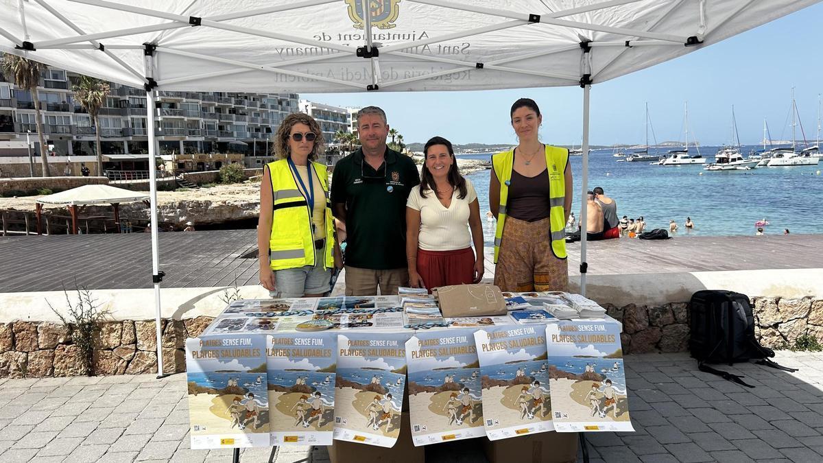 Jornada libre de humo en Caló des Moro